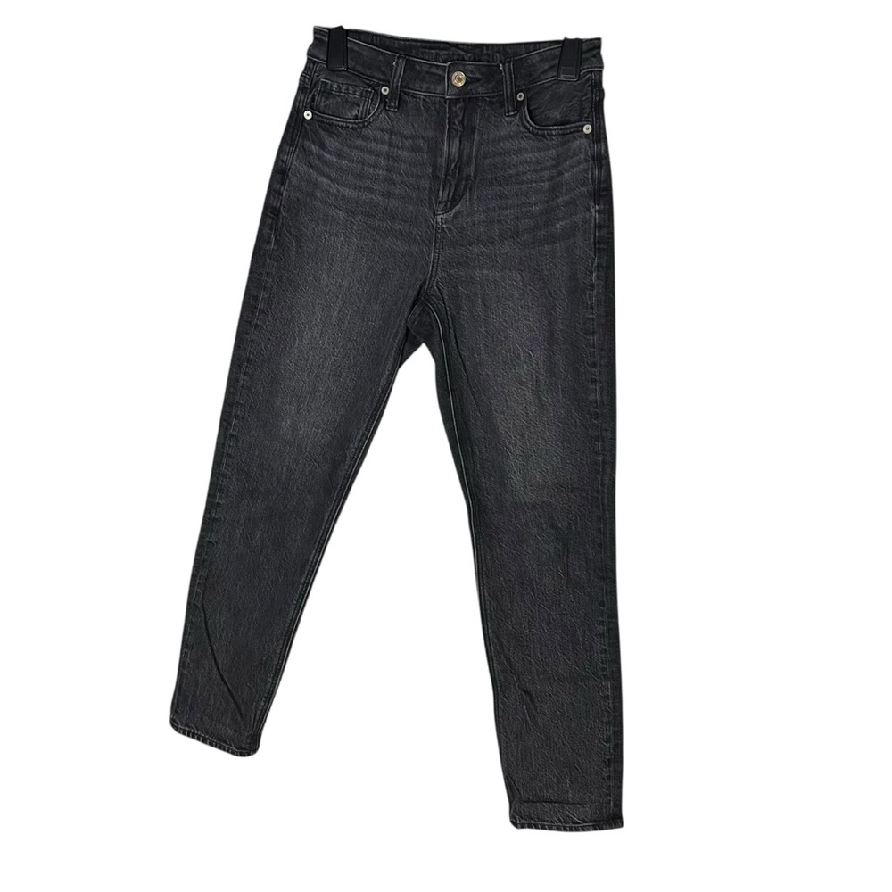 AEO Mom Jeans Strigid Size 0 Short Black
